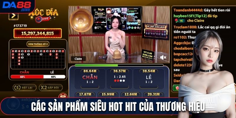 Các sản phẩm siêu hot hit của thương hiệu